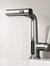Digital Display Bathroom Basin Faucet with Pull-Out 3-Way Sprayer