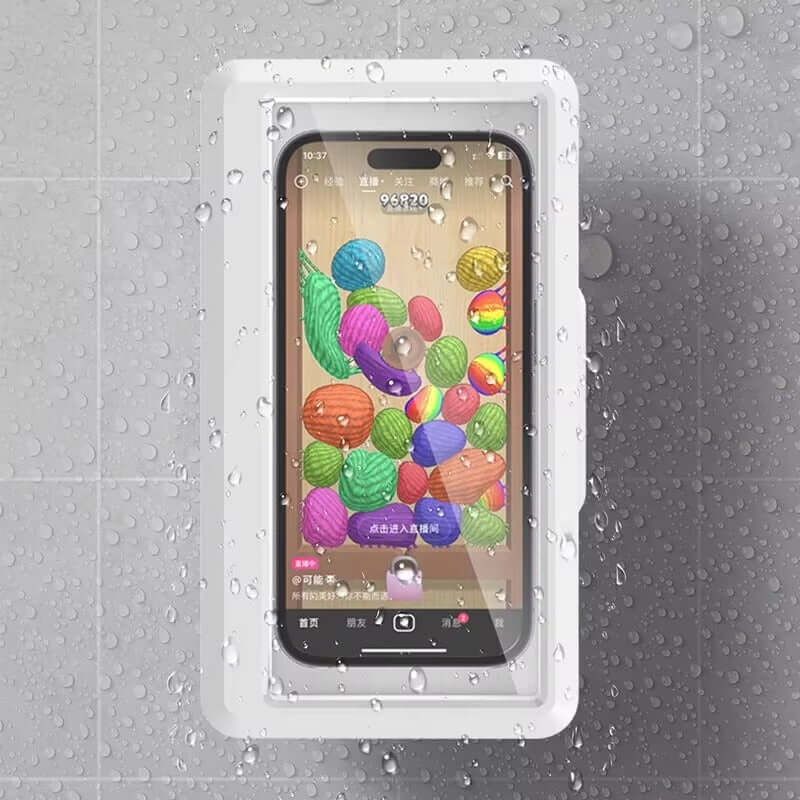 View details for Waterproof Shower Phone Holder Self-Adhesive Wall Mount Case Waterproof Shower Phone Holder Self-Adhesive Wall Mount Case